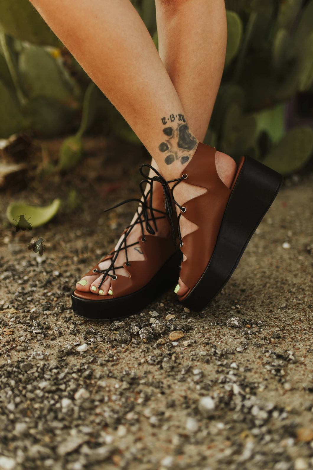 THE METTALICKS *COPPER sandal