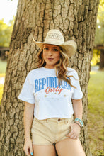 Load image into Gallery viewer, Republican Girly Boxy Crop Graphic Tee
