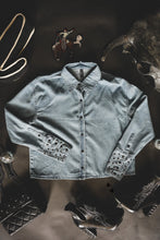 Load image into Gallery viewer, DENIM TRAILS top
