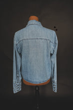 Load image into Gallery viewer, DENIM TRAILS top
