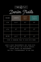 Load image into Gallery viewer, DENIM TRAILS top
