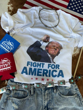 Load image into Gallery viewer, Trump Fight for America Graphic Tee
