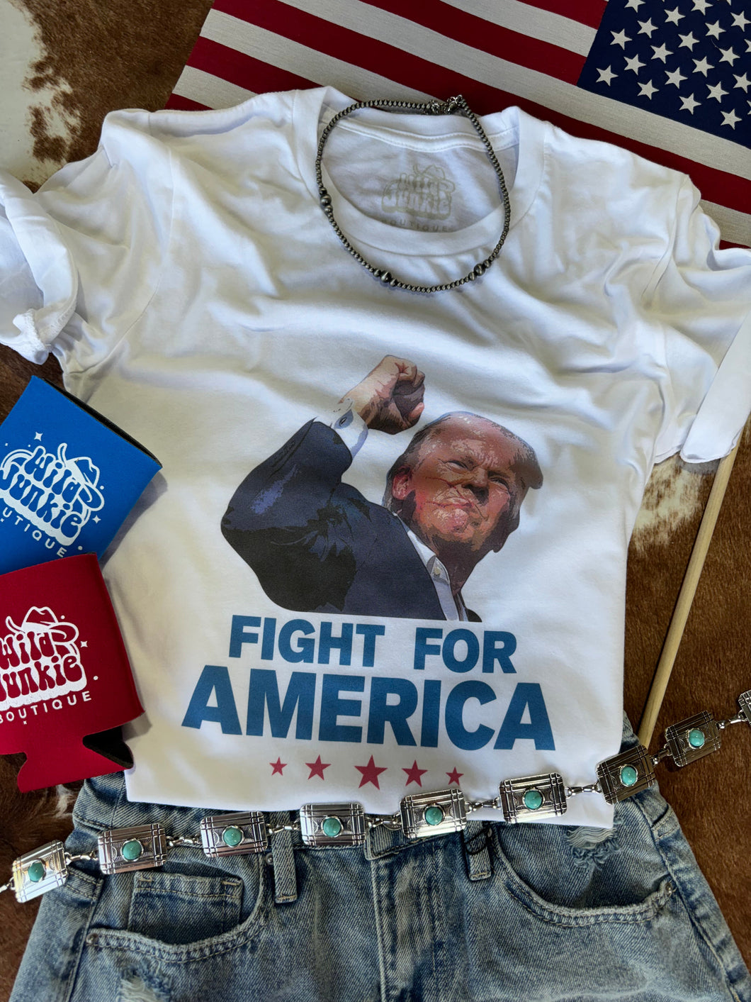 Trump Fight for America Graphic Tee