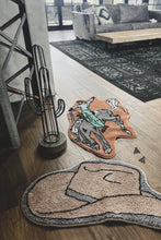 Load image into Gallery viewer, RODEO RUG *COWBOY HAT
