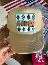 Load image into Gallery viewer, Aztec Rodeo Patch Trucker HatMultiOS
