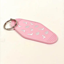 Load image into Gallery viewer, Cowgirl Charm KeychainPinkOS
