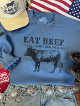 Load image into Gallery viewer, Eat Beef Graphic SweatshirtMultiS
