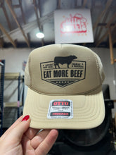 Load image into Gallery viewer, Farmers &amp; Ranchers Eat More Beef Trucker HatMultiOS
