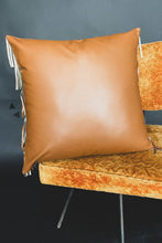 Load image into Gallery viewer, FRINGE FLAIR * SADDLE pillow case
