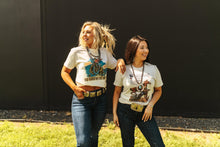 Load image into Gallery viewer, Gold Buckle Rodeo Thrills Graphic TeeNaturalS
