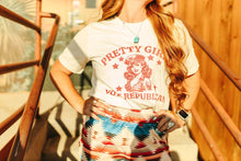 Load image into Gallery viewer, Pretty Girls Vote Republican Graphic TeeMultiS
