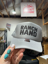 Load image into Gallery viewer, Ranch Hand Trucker HatGreyOS
