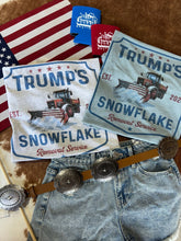 Load image into Gallery viewer, Trump&#39;s Snowflake Removal Service Graphic TeeLight AshS
