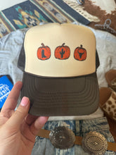 Load image into Gallery viewer, Western Pumpkins Trucker HatMulti
