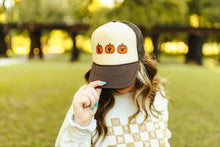 Load image into Gallery viewer, Western Pumpkins Trucker HatBrown and Tan
