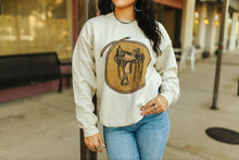 Load image into Gallery viewer, Western Saddle Graphic SweatshirtMultiS
