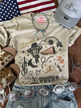 Load image into Gallery viewer, Wild West Trump Graphic Tee
